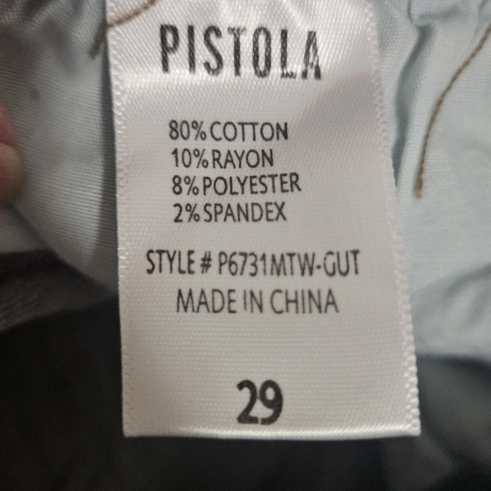 Pistola high rise skinny jeans size 29